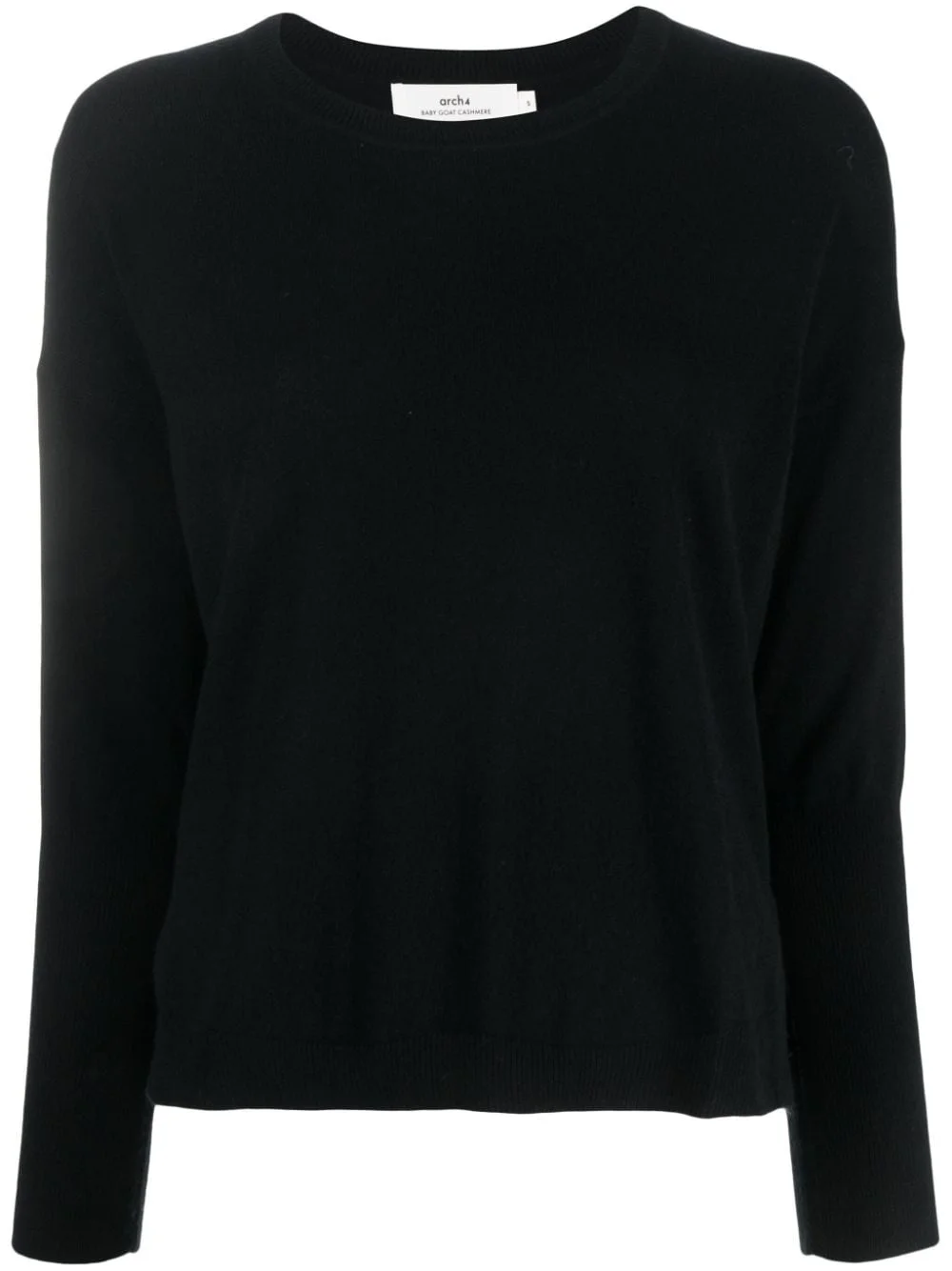 fine-knit crew-neck jumper - 1