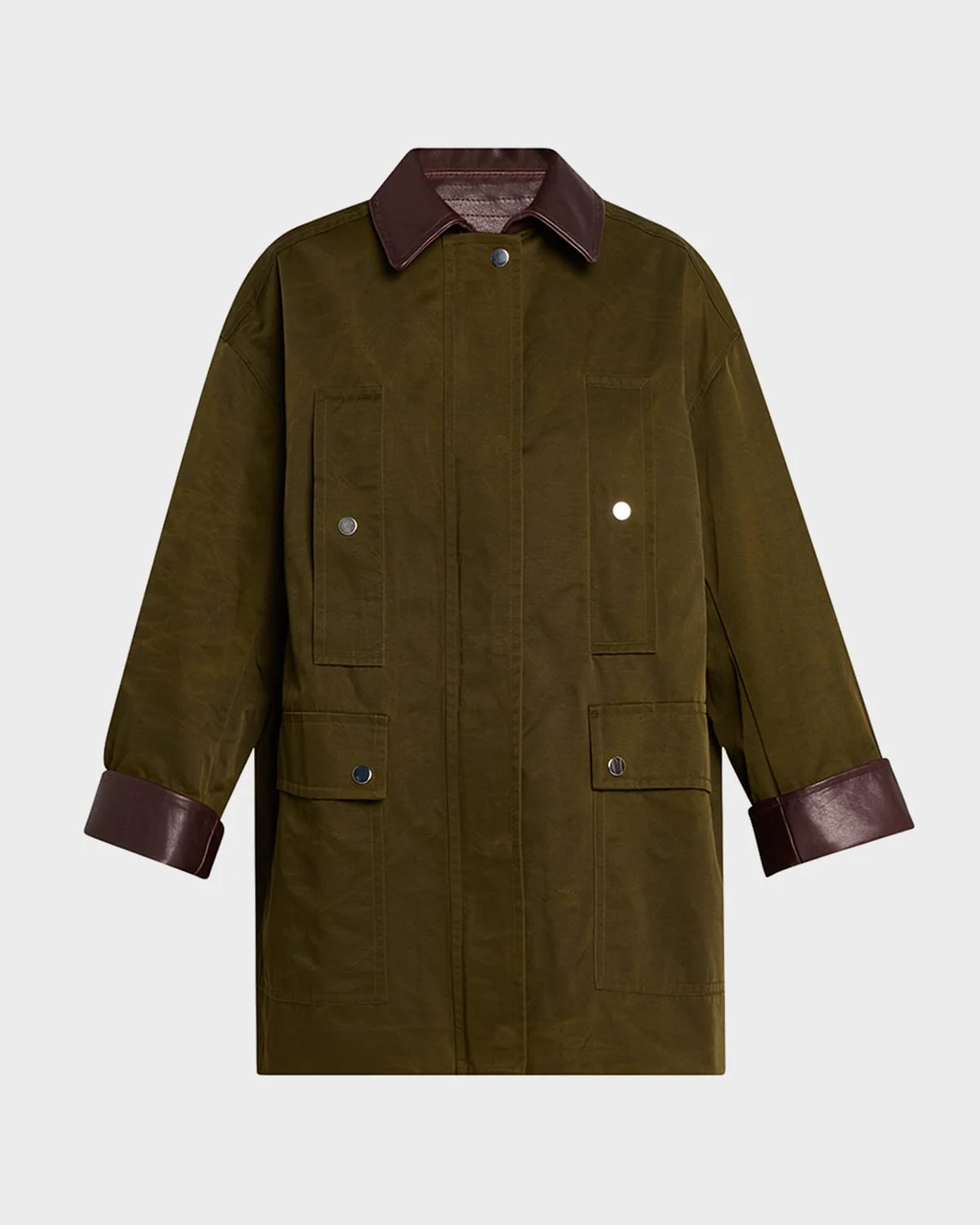 Theo Oversized Barn Jacket - 1