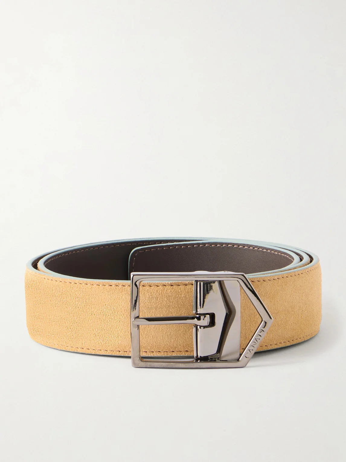3.5cm Suede Belt - 1