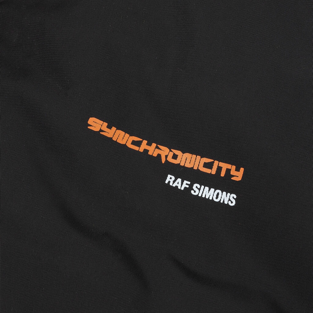 RAF SIMONS SYNCHRONICITY BOMBER JACKET - BLACK - 3