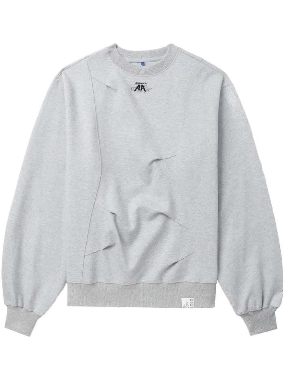 Nolc pleated sweatshirt - 1