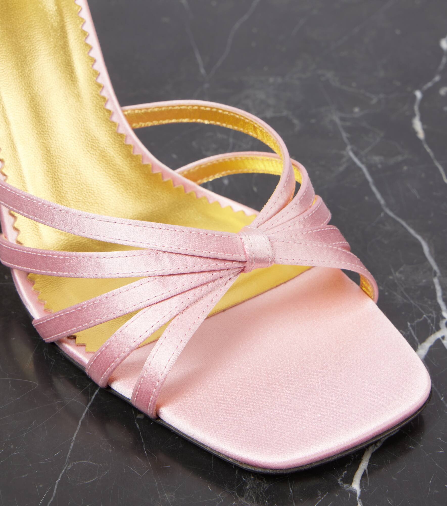 Preshoes 90 embellished satin sandals - 5