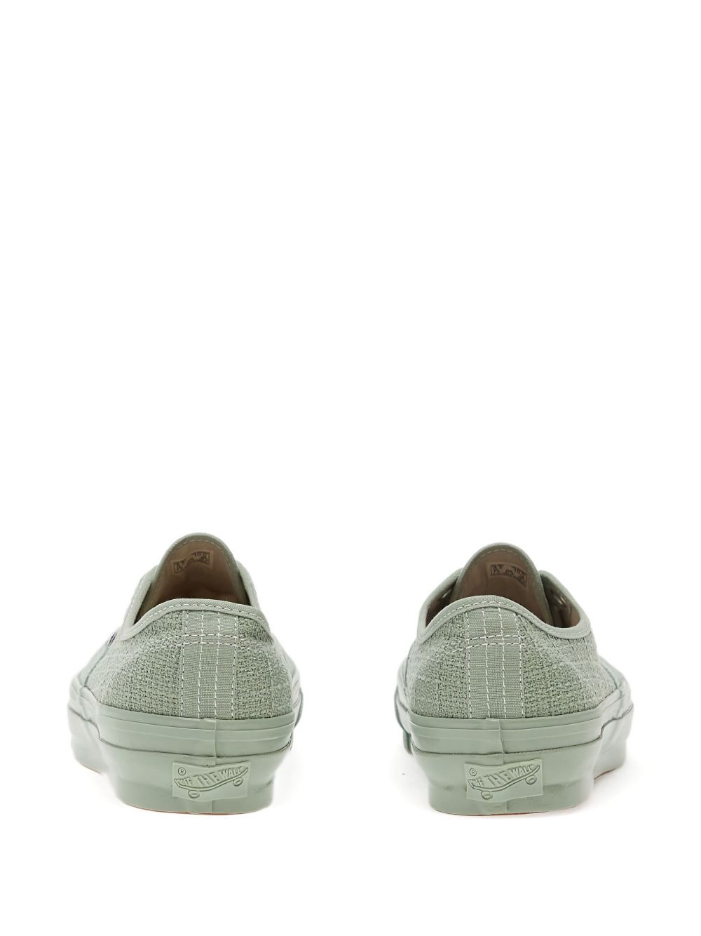 LX Authentic 44 suede-woven sneakers - 3