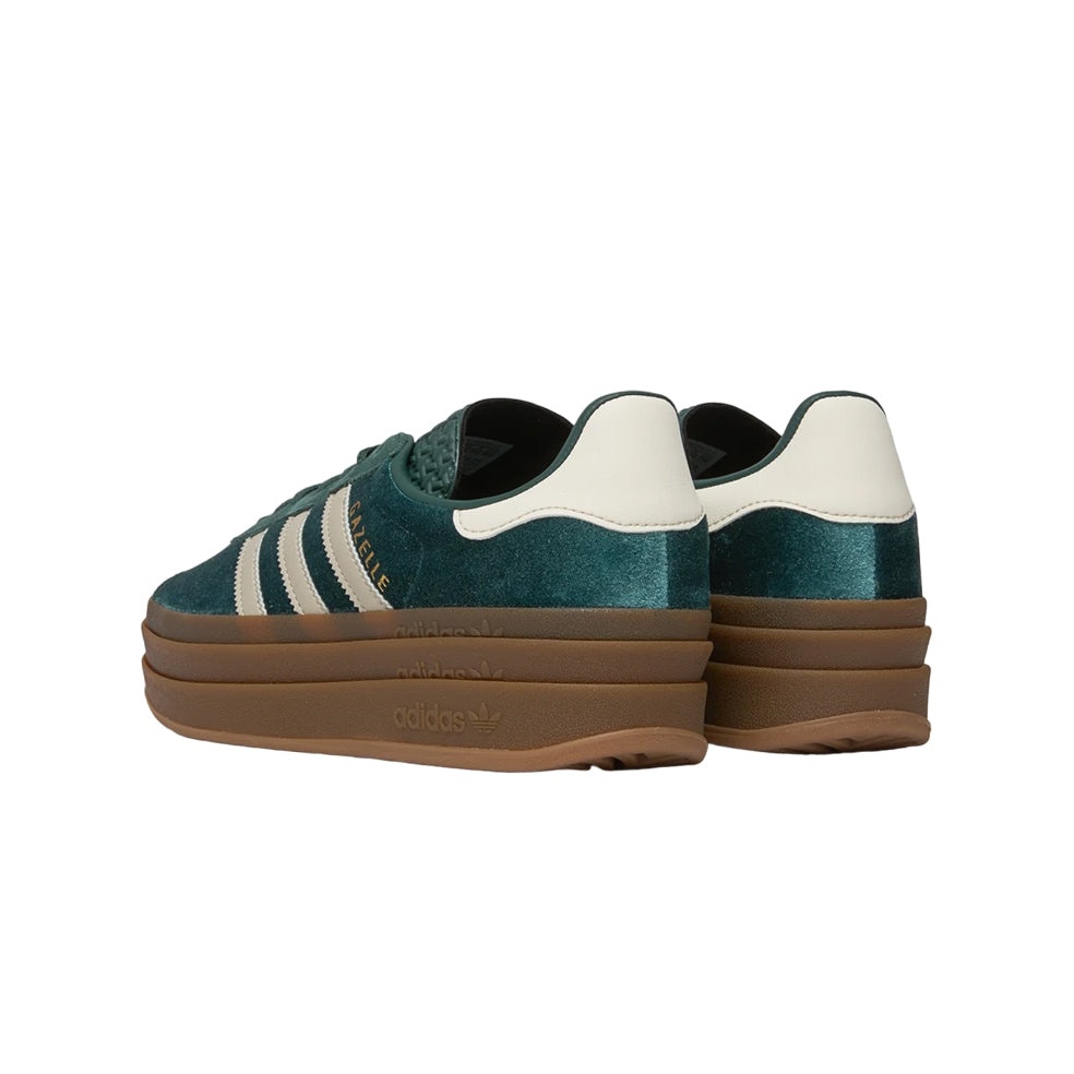 (WMNS) adidas Gazelle Bold 'Mineral Green Velvet' IG4391 - 3