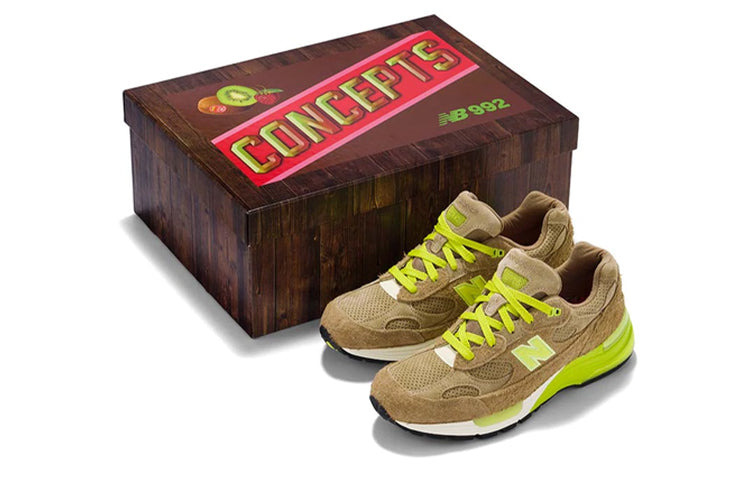 New Balance Concepts x 992 Made in USA 'Low Hanging Fruit' M992CT - 5