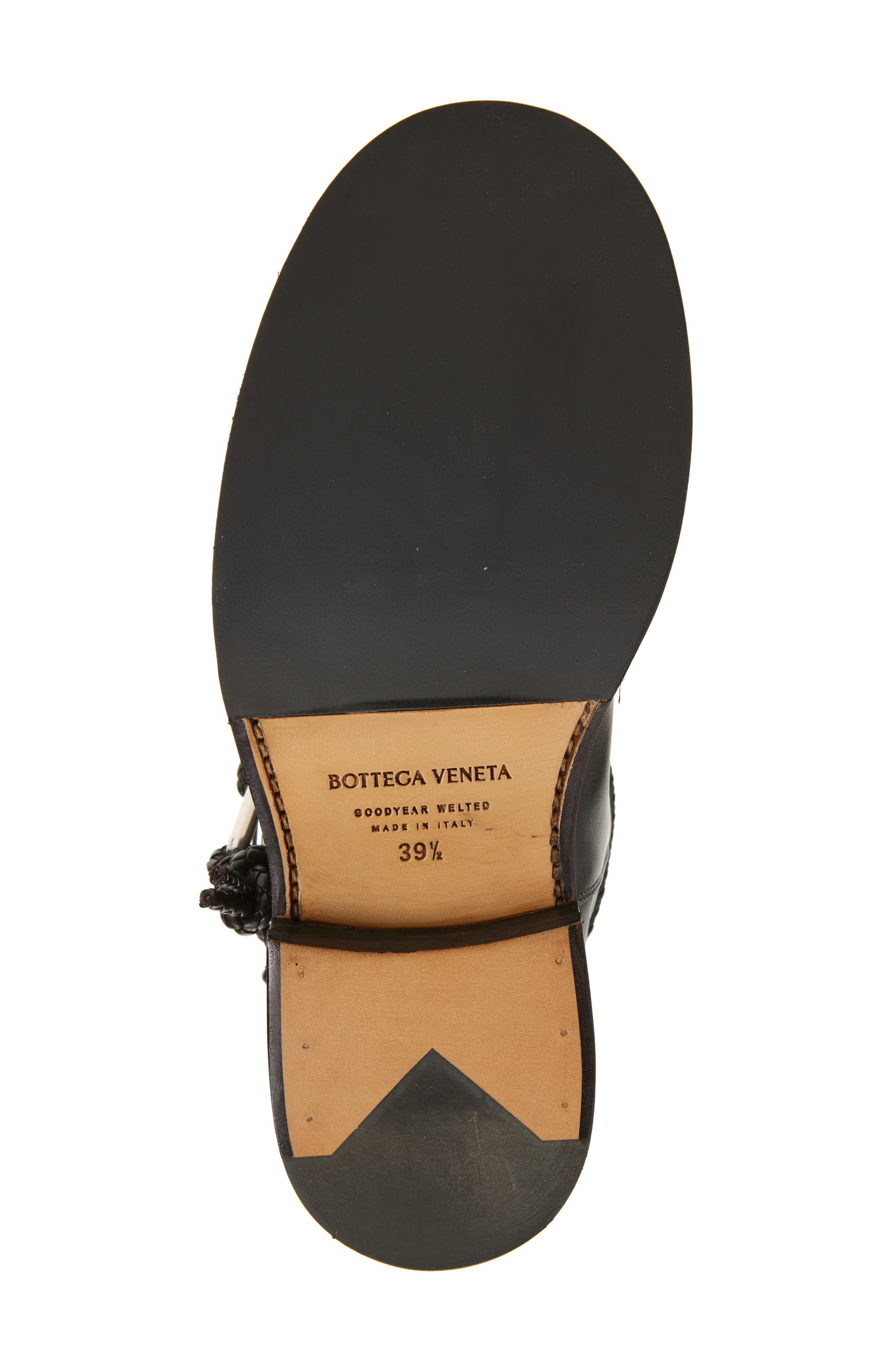 Bottega Veneta James Harness Riding Boot in 1000 Black at Nordstrom - 6
