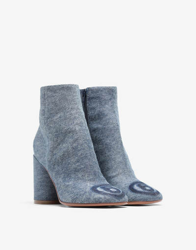 MM6 Maison Margiela Shadow denim boots outlook