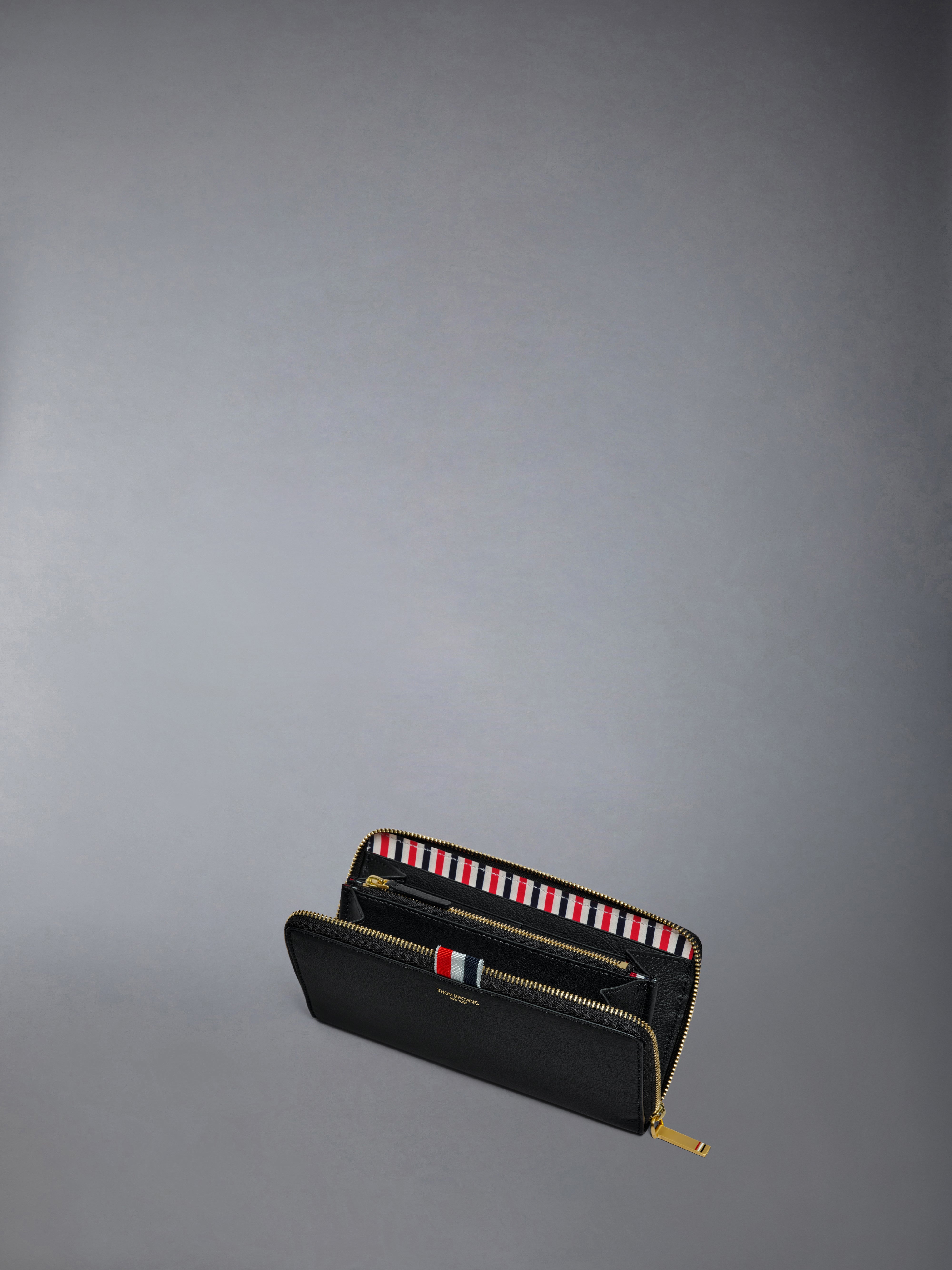 SMOOTH CALF LONG ZIP WALLET - 3
