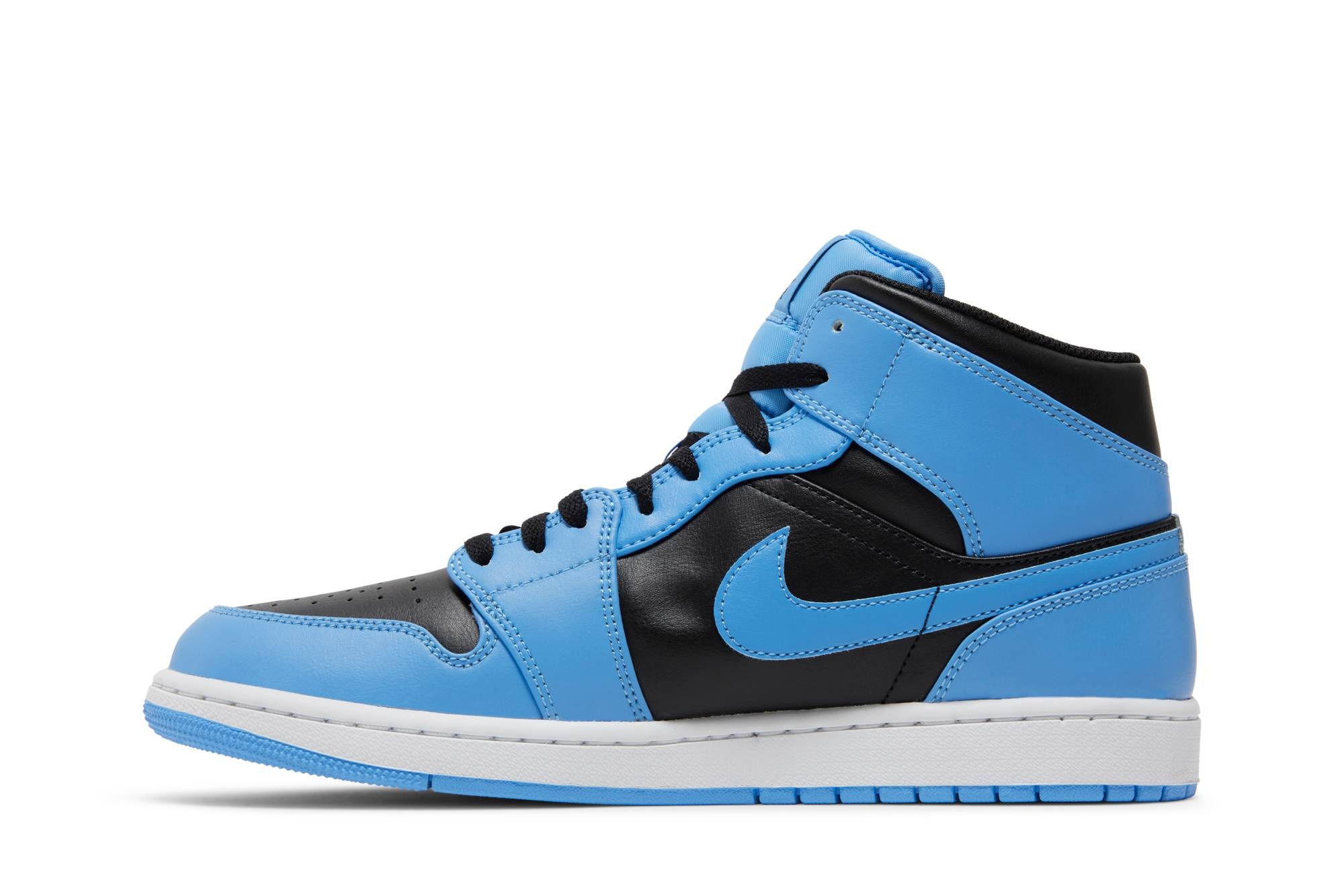 Air Jordan 1 Mid 'University Blue Black' - 3