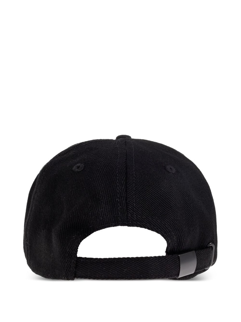 VERSACE JEANS COUTURE logo-print cotton baseball cap outlook