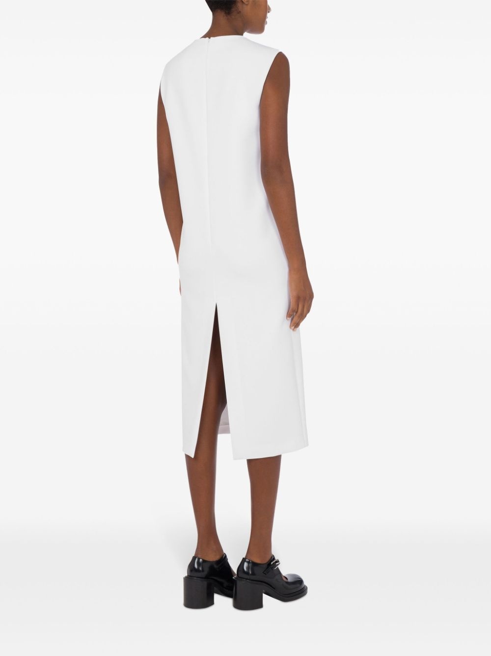 goose-motif midi dress - 3