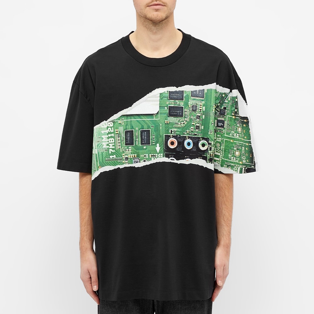 Maison Margiela 10 Oversized Paper Print Tee - 3