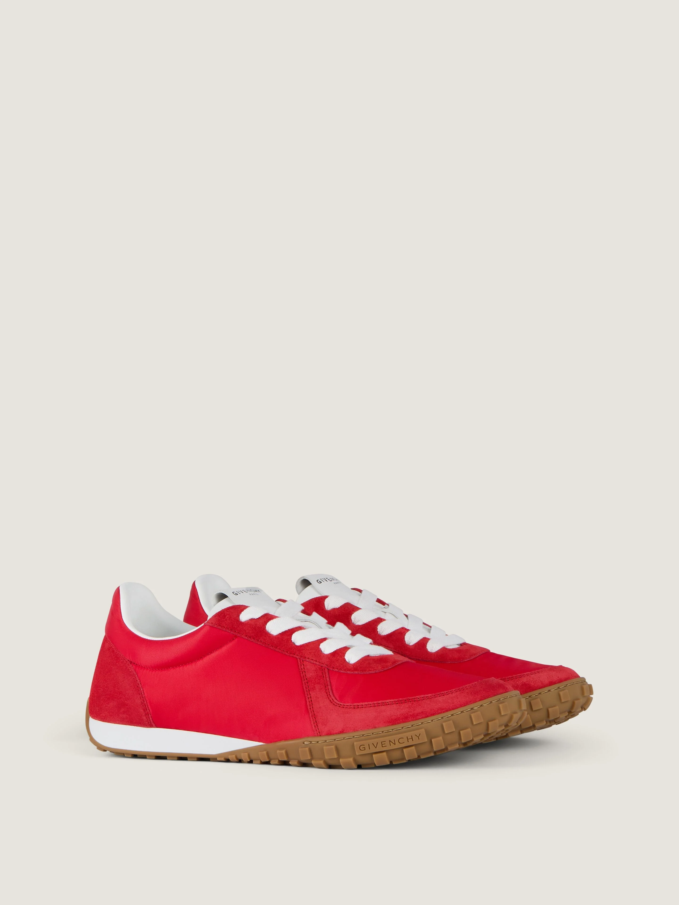 GLIDE SNEAKERS IN NYLON AND SUEDE - 1