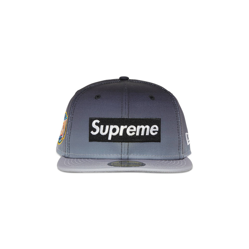 Supreme Gradient Box Logo New Era 'Black' - 1