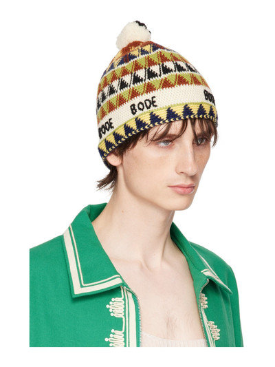 BODE Multicolor Delta Jacquard Beanie outlook