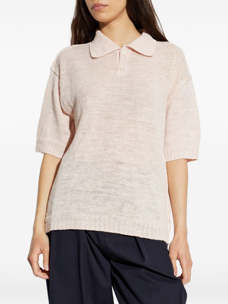 linen polo top 3