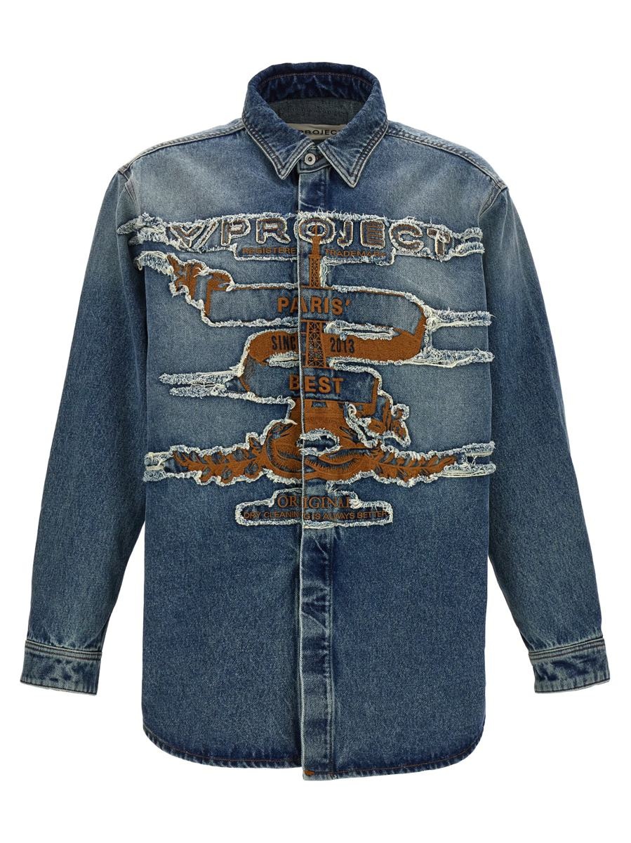 Y/Project Y/Project 'Evergreen Paris Best Patch' Shirt