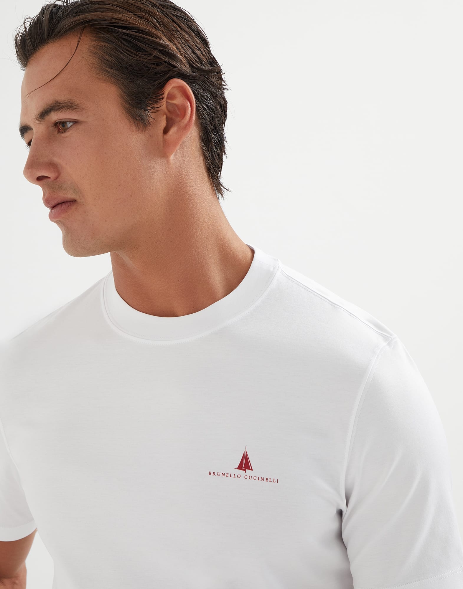 Cotton jersey T-shirt with print - 3