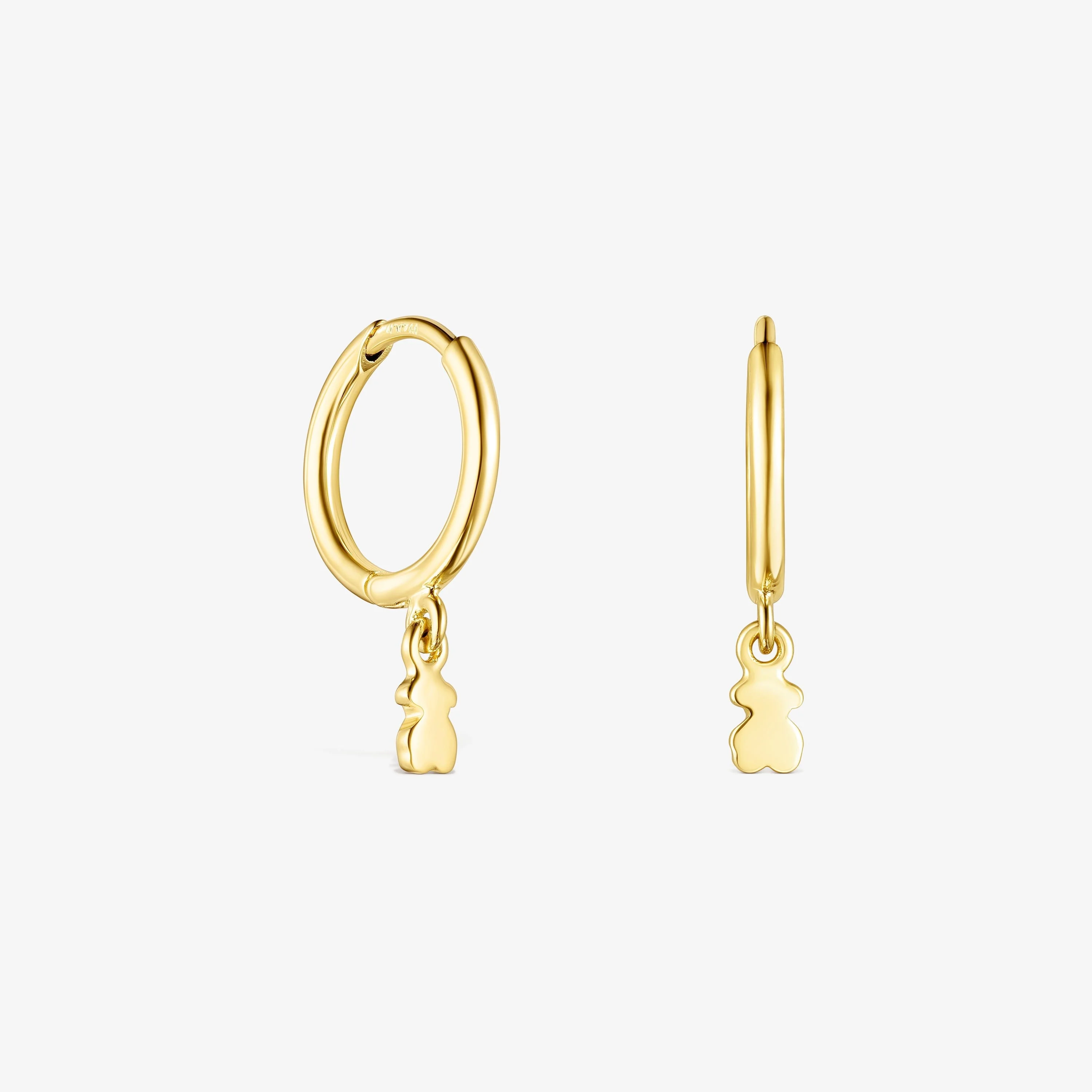 18K gold vermeil Cool Joy Earrings - 1