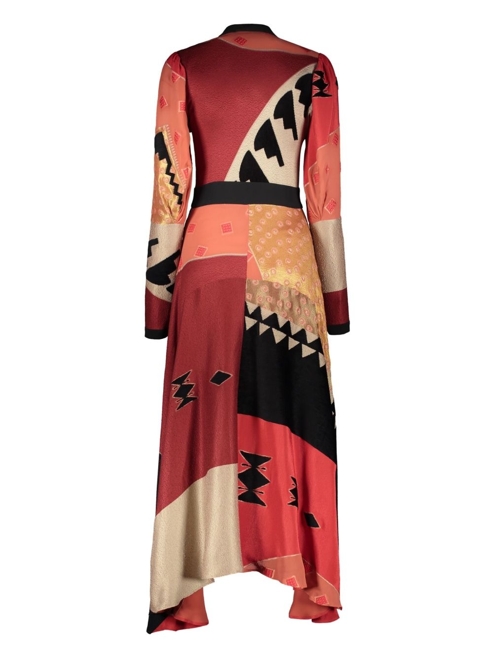 silk-blend dress - 2