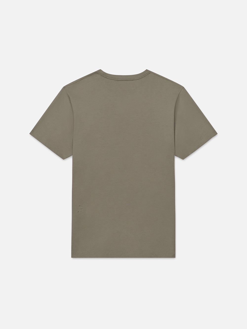 FRAME Logo Tee in Stone Beige - 3