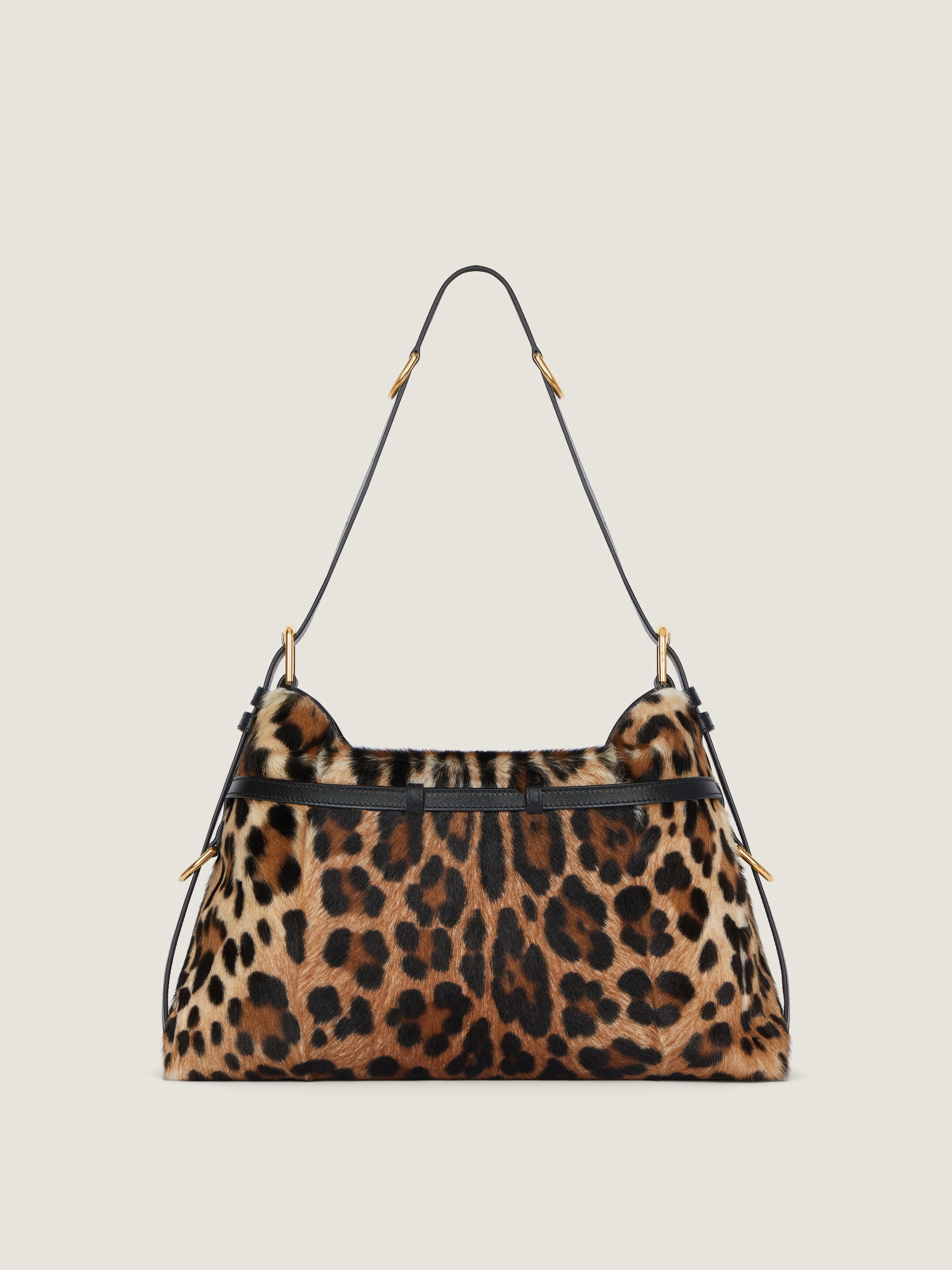 MEDIUM VOYOU BAG IN LEOPARD PRINT LEATHER - 3