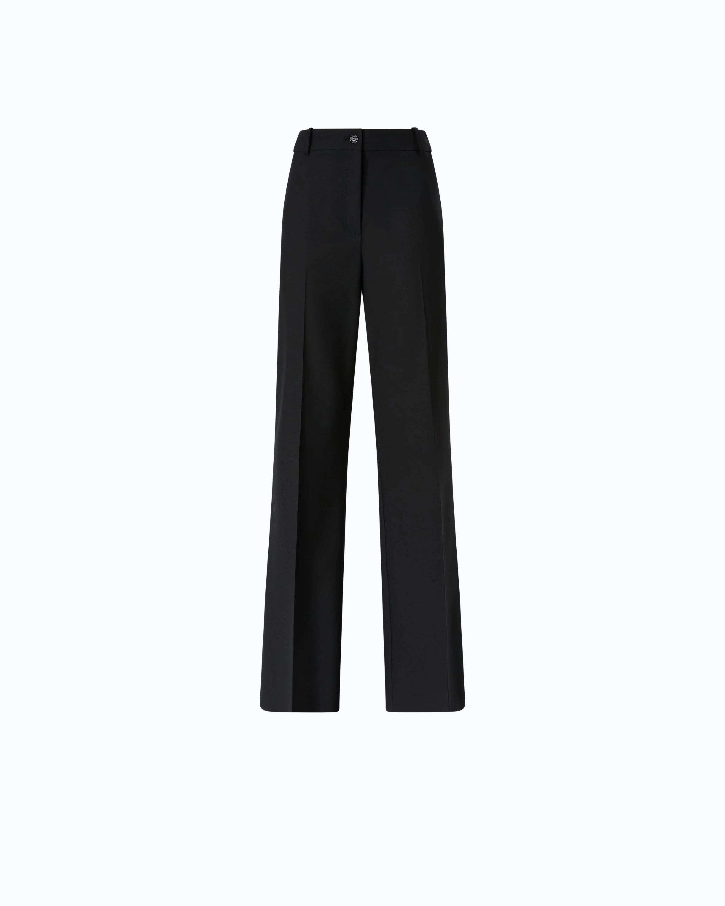 TAILORED WOOL CRÊPE TROUSERS - 1