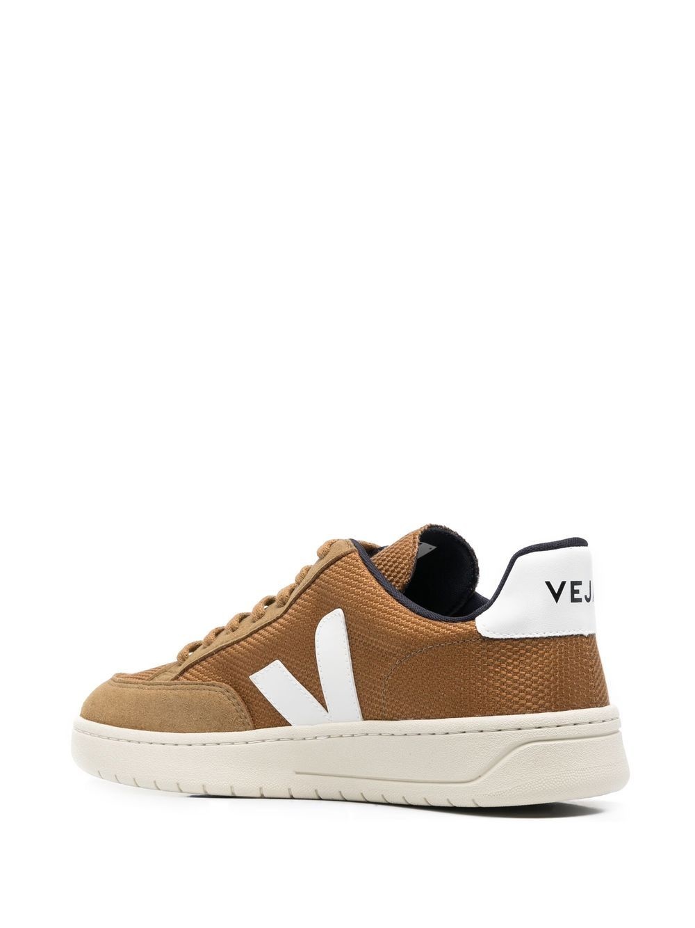 logo-patch low-top sneakers - 3