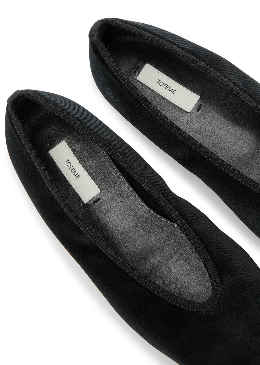 Toteme Velvet Flats - 4
