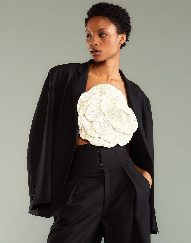 Wool Oversized Blazer 1