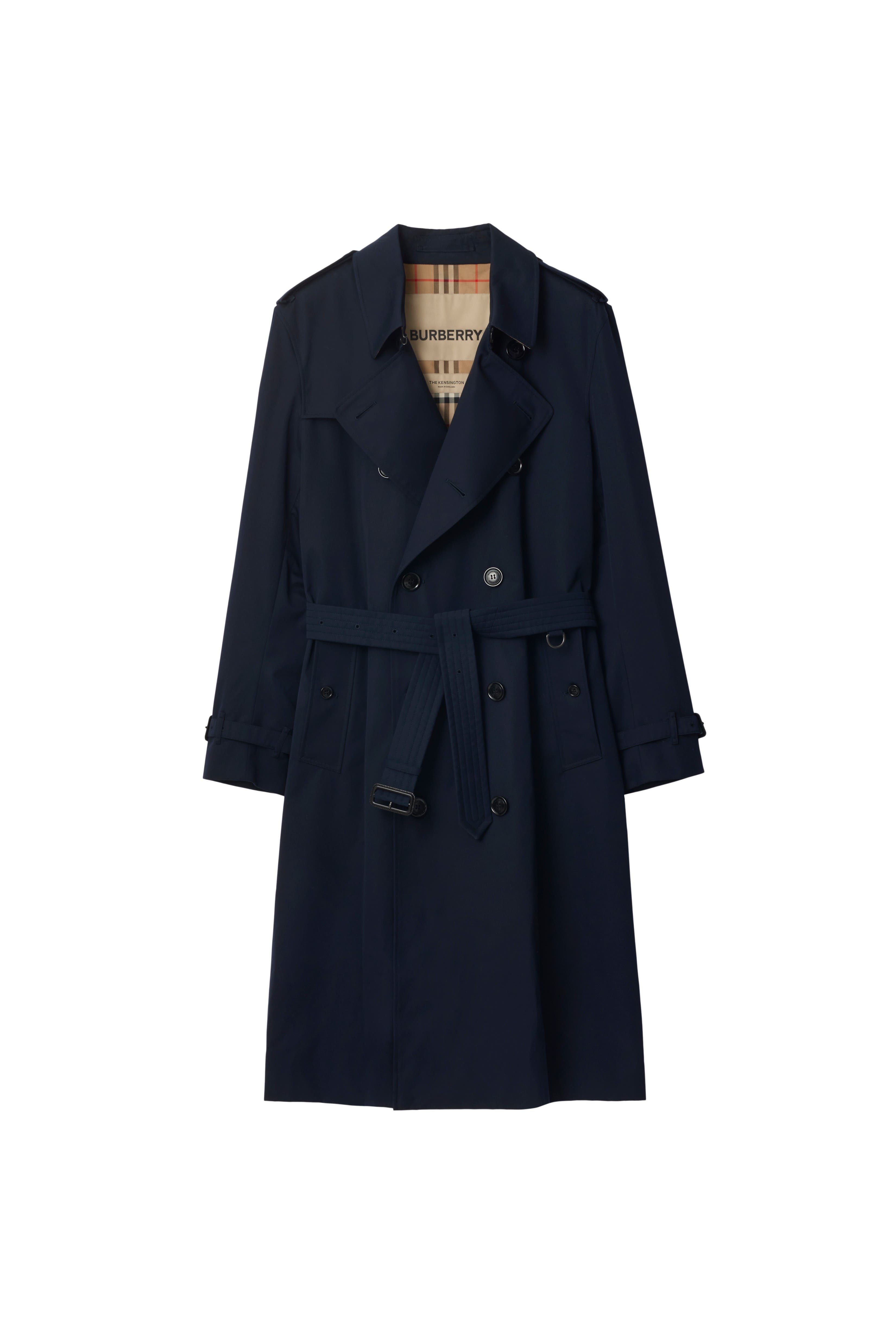 burberry Long Kensington Heritage Trench Coat in Coal Blue at Nordstrom - 3