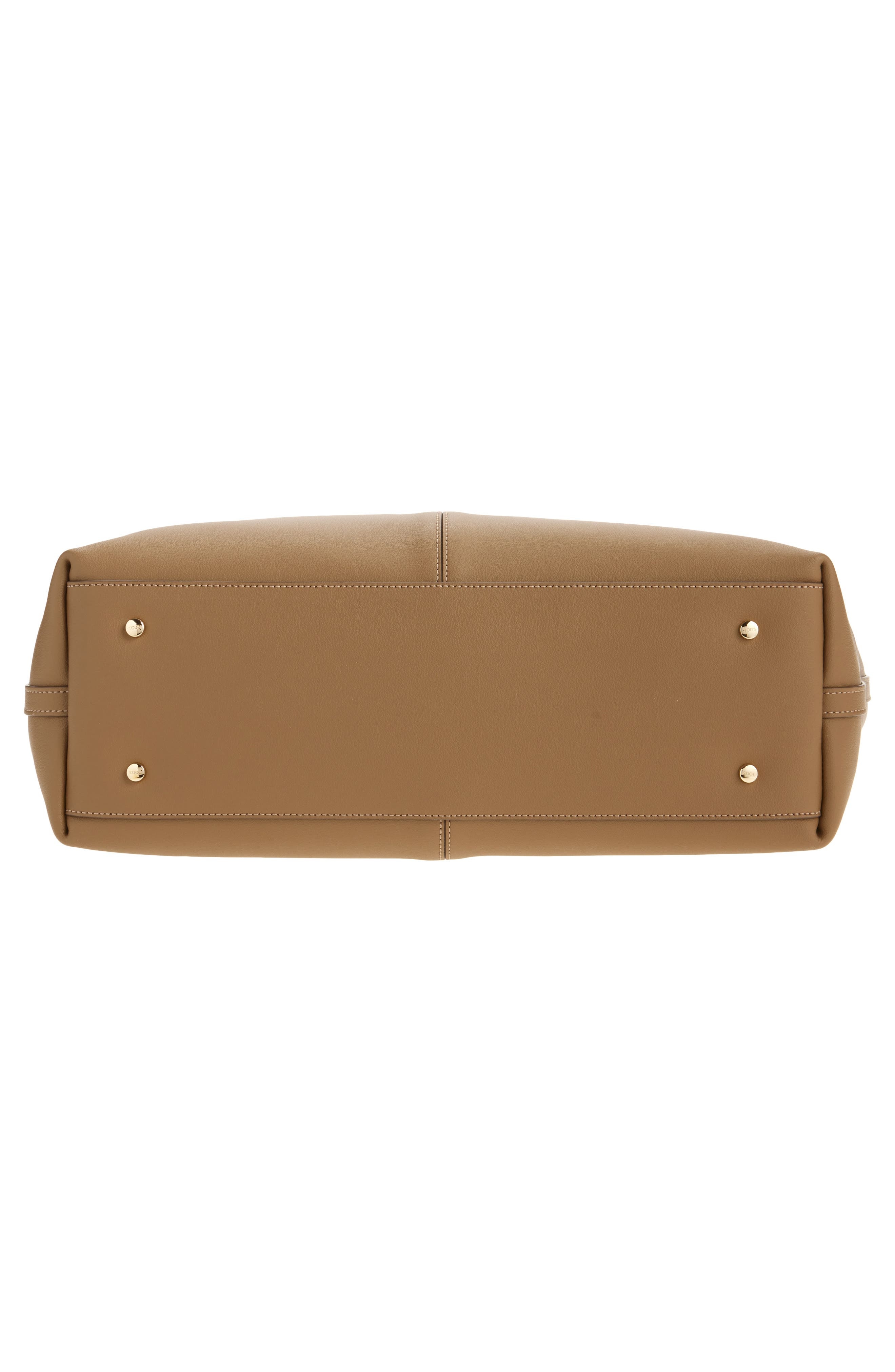 Tod's Medium Leather Shopping Bag in Lenticchia/Sepia at Nordstrom - 7