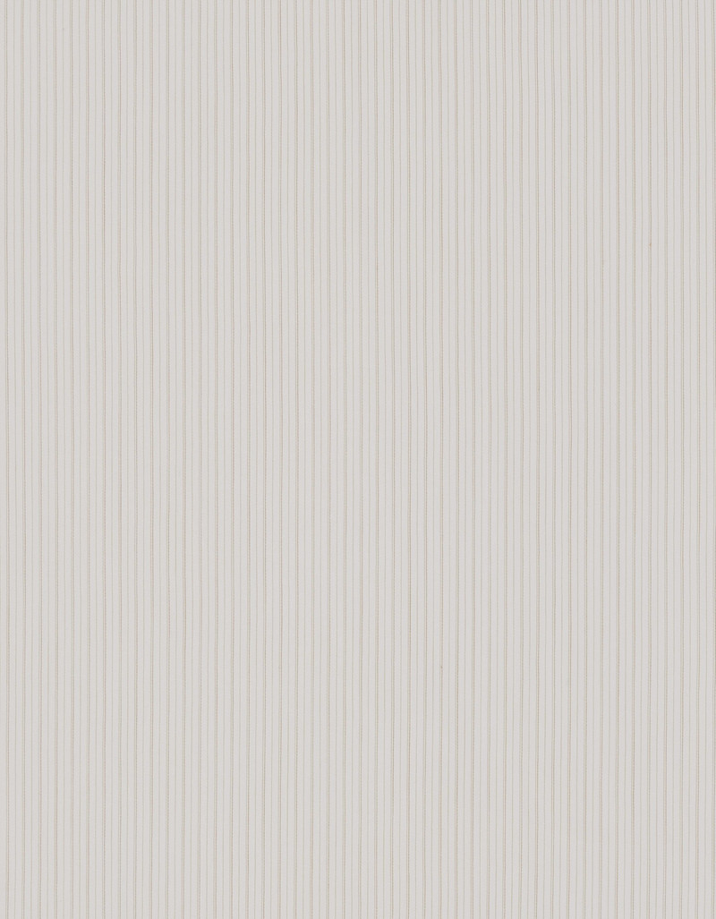 WHITE AND BEIGE STRIPED REGULAR FIT IMPECCABILE COTTON SHIRT 4