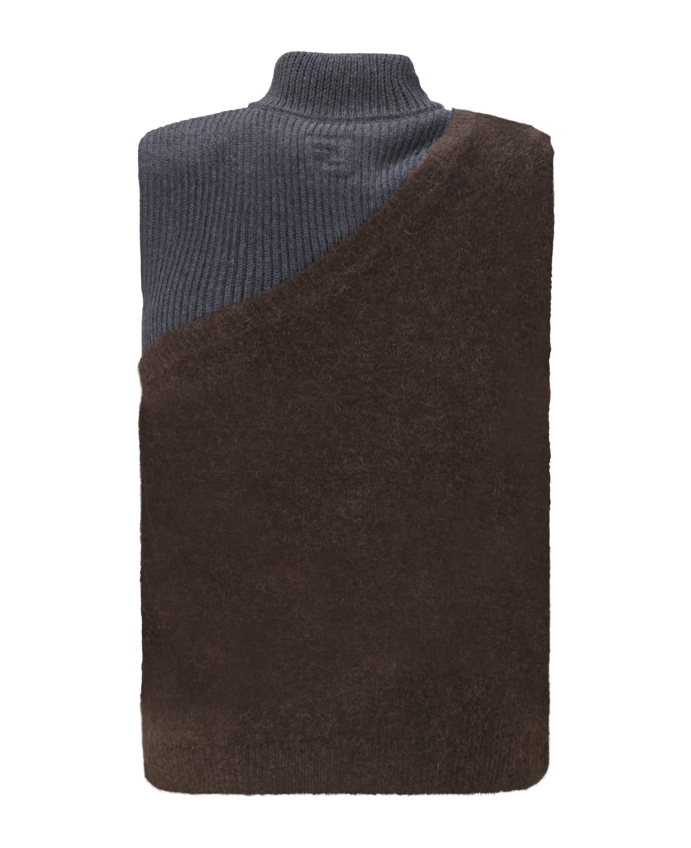 Alpaca And Wool Waistcoat - 2