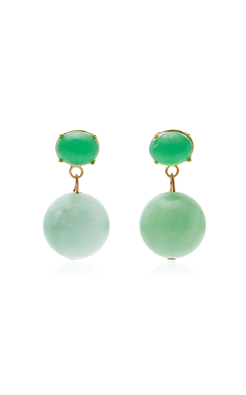 Everly Earrings green 1