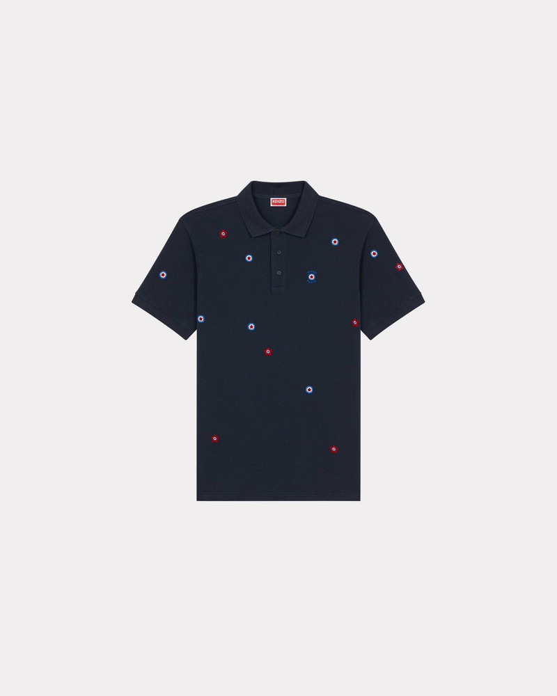 KENZO Target embroidered polo shirt 1