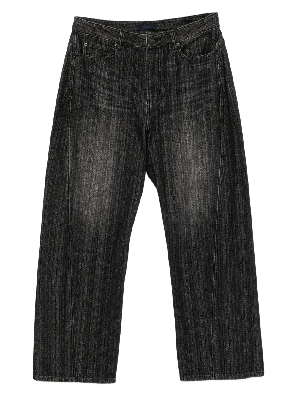 straight-leg denim - 1