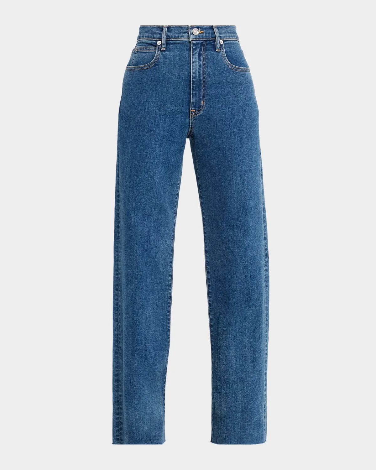 Grace High-Rise Wide-Leg Jeans - 1