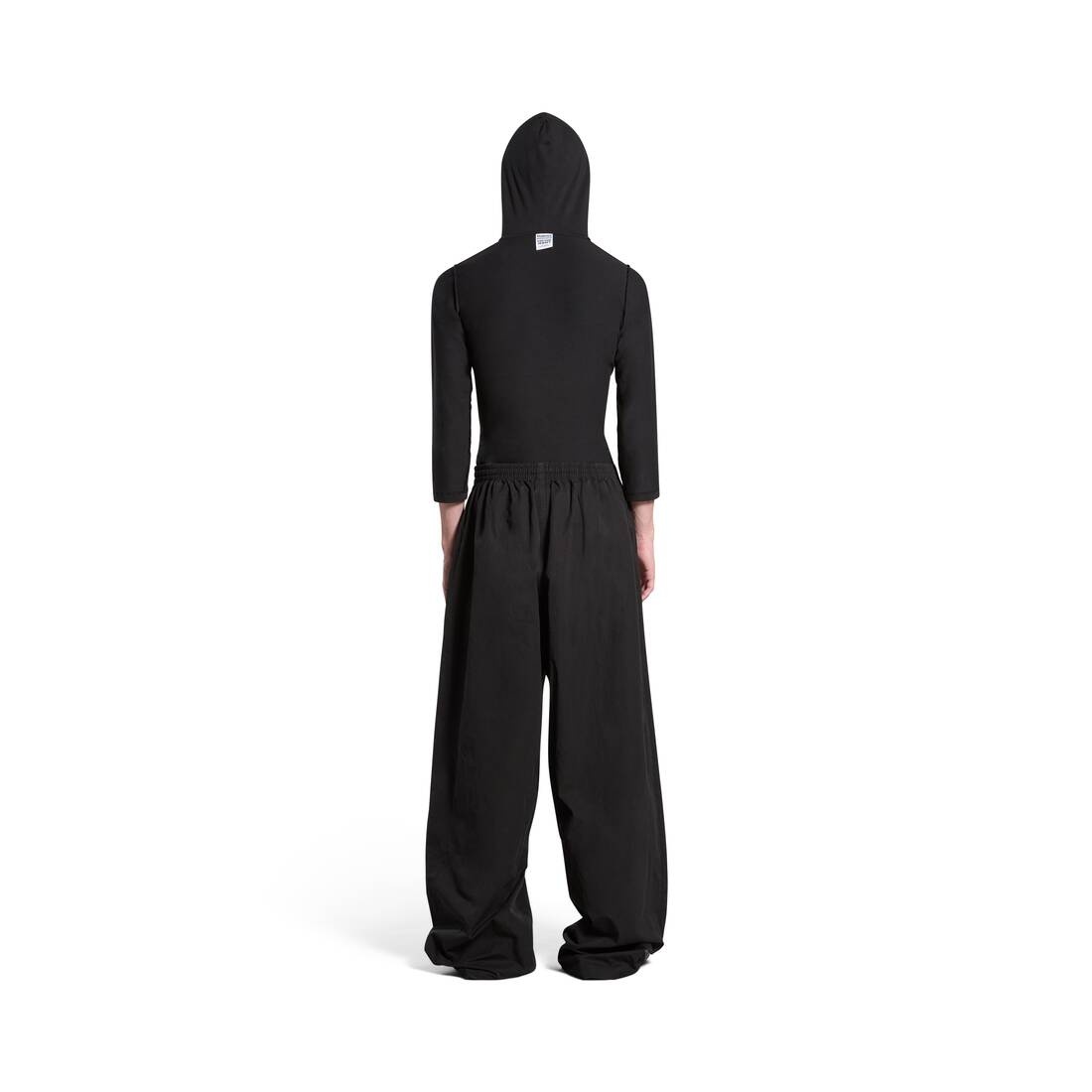 Large Pyjama Pants in Black - 4