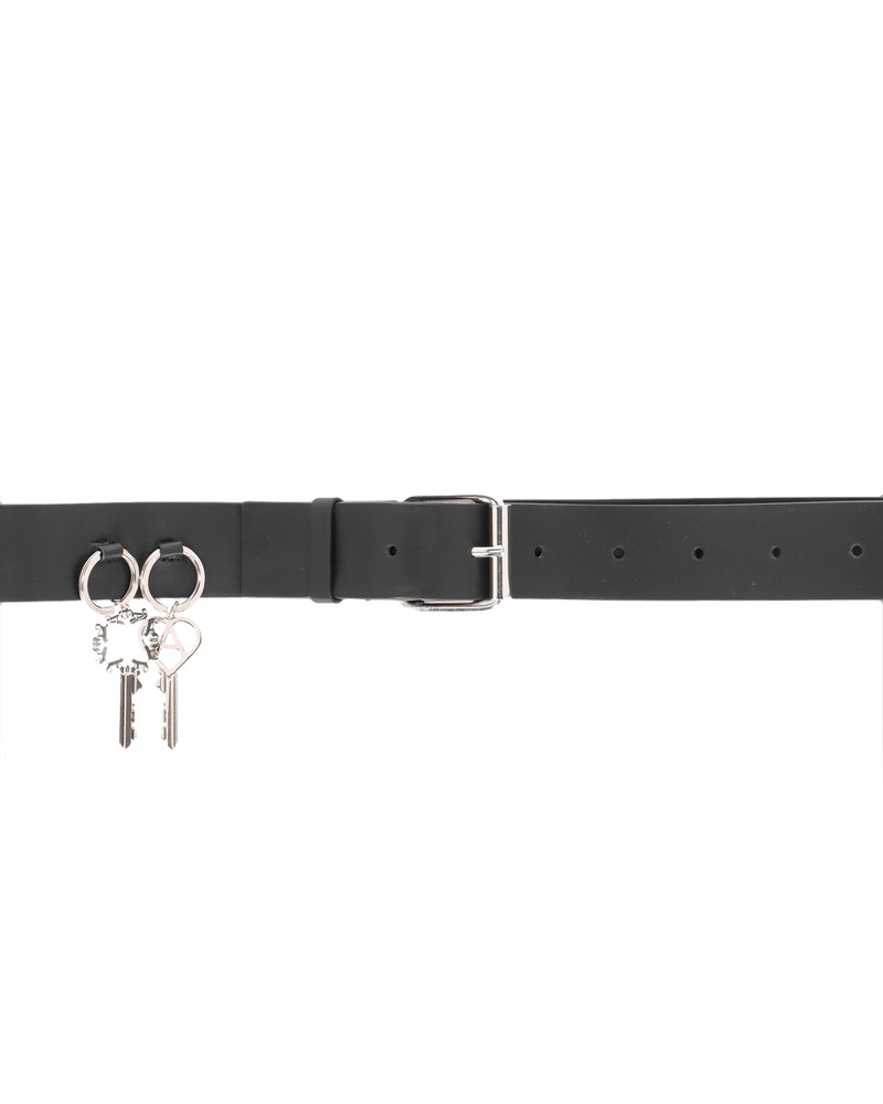 LEATHER BELT WITH KEY CHARMS 1