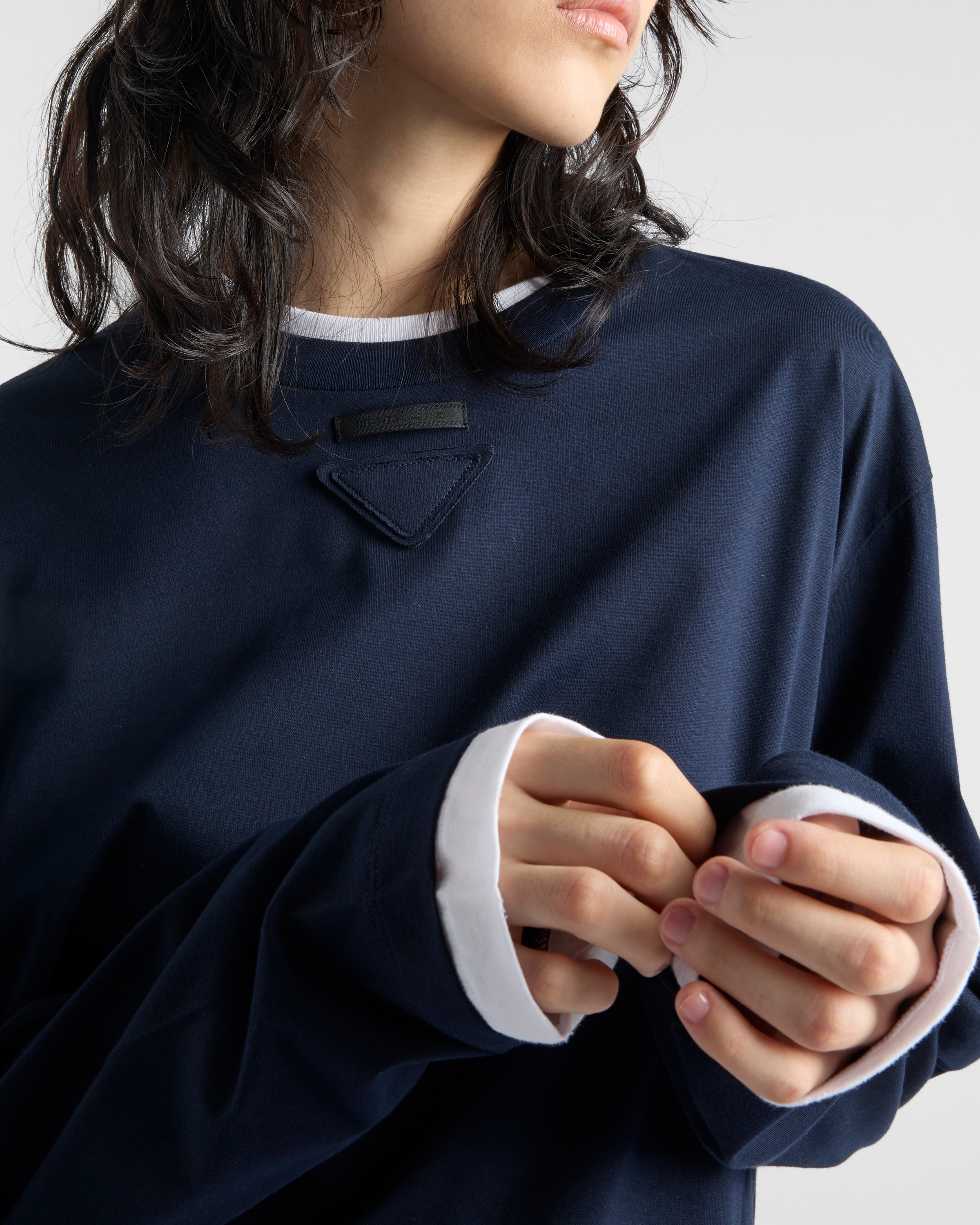 Long-sleeved jersey T-shirt - 3