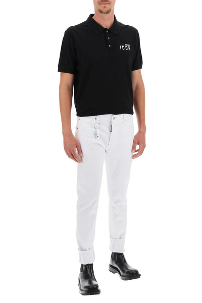 DSQUARED2 POLO SHIRT WITH LOGO PRINT outlook