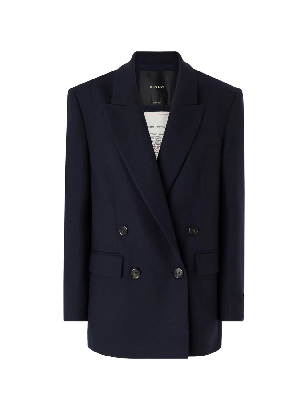 double-breasted blazer - 1