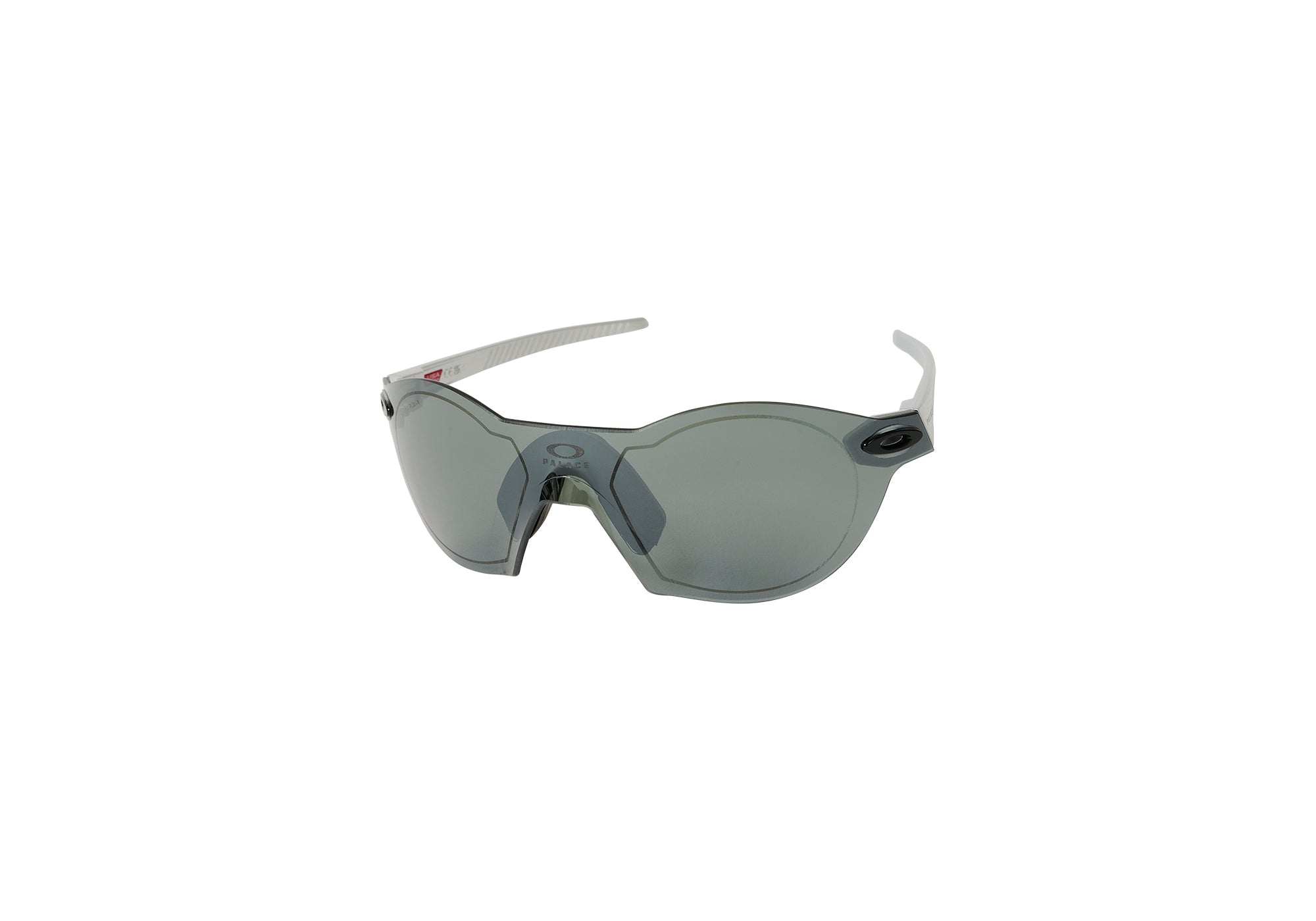 PALACE OAKLEY SUBZERO SUNGLASSES SILVER / PRIZM BLACK - 1