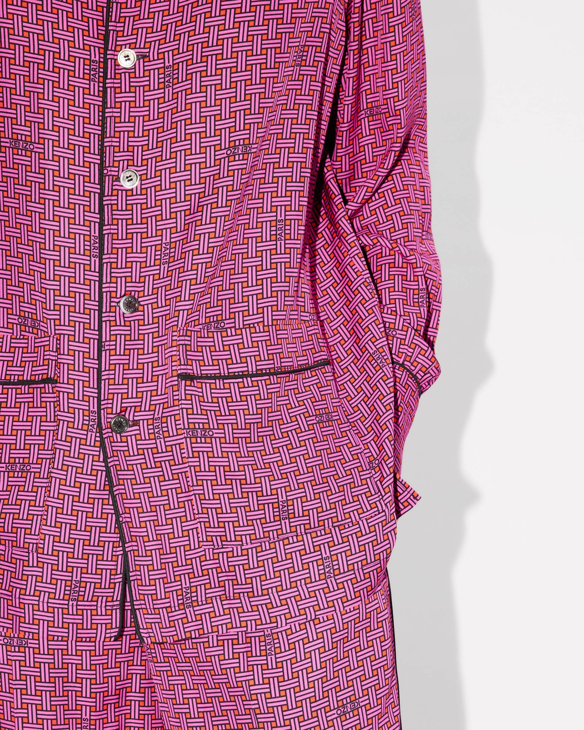 'KENZO Weave' oversized shirt - 8