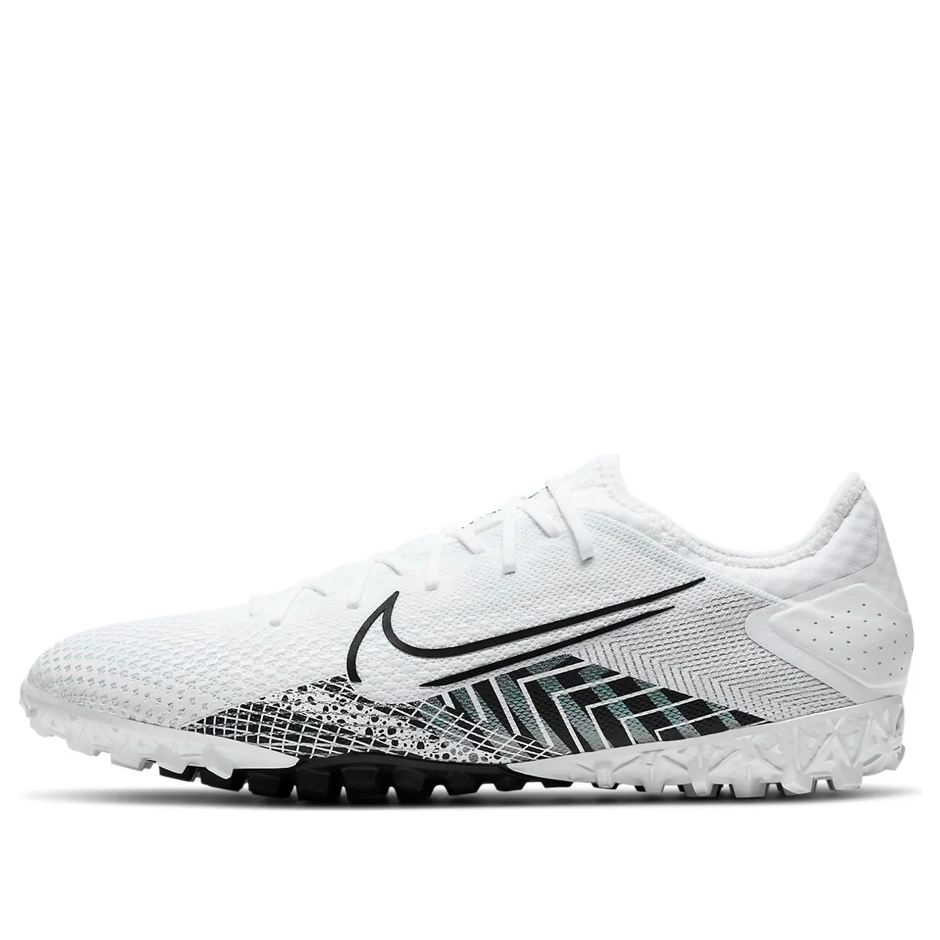 Nike Vapor 13 PRO MDS TF Turf Soccer Shoes White/Black CJ1307-110 - 1