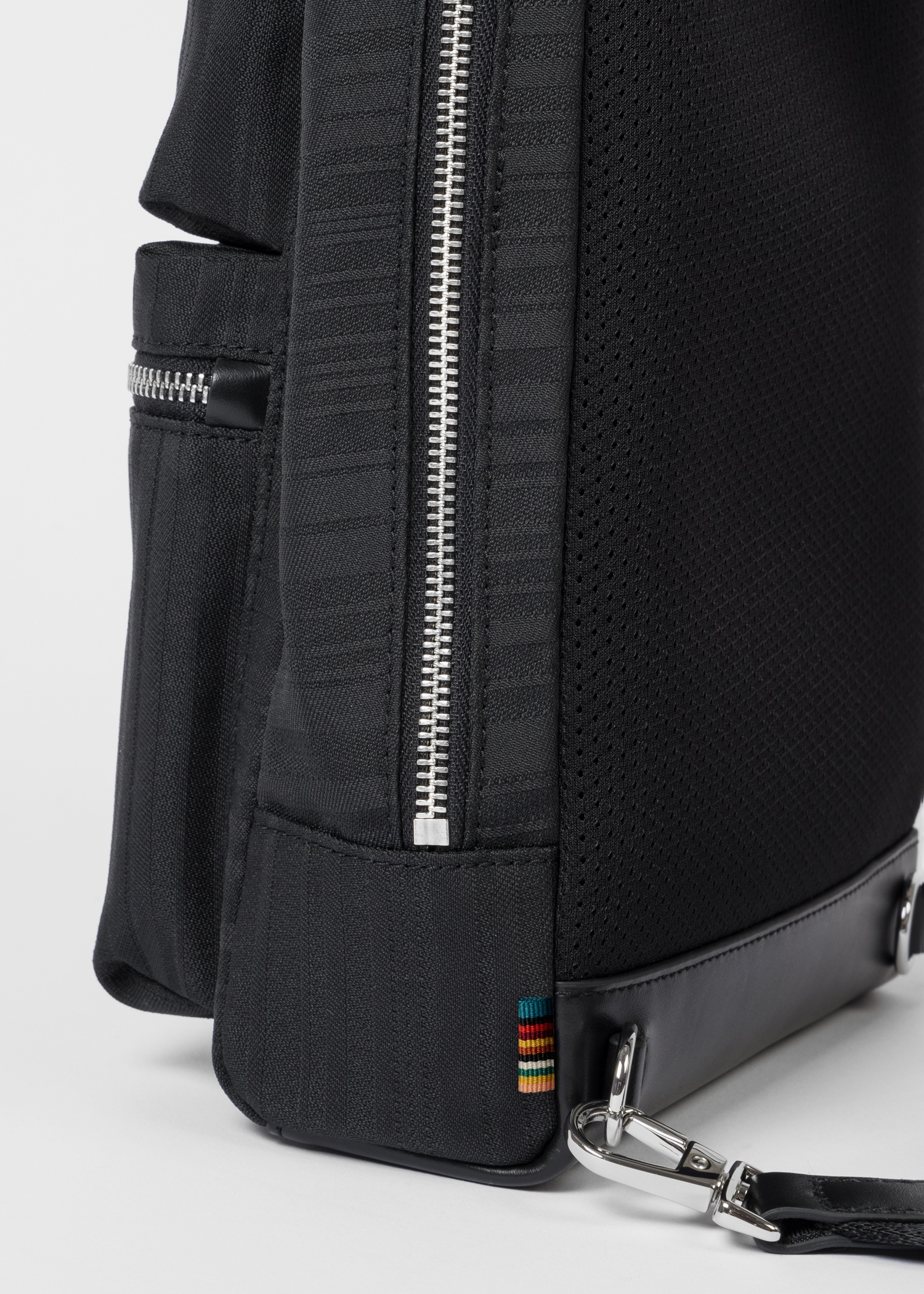 Black 'Shadow Stripe' Sling Pack - 4