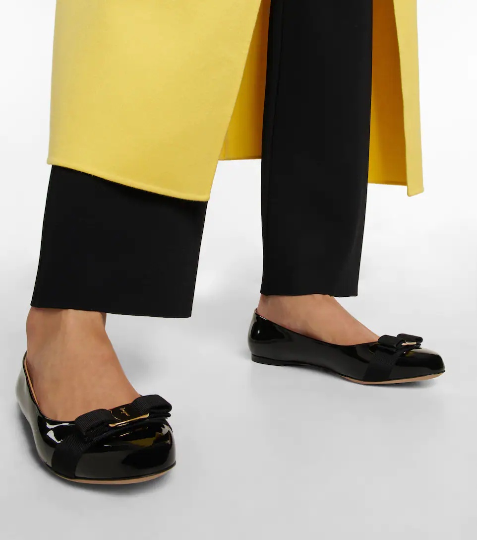 Varina patent leather ballet flats - 4