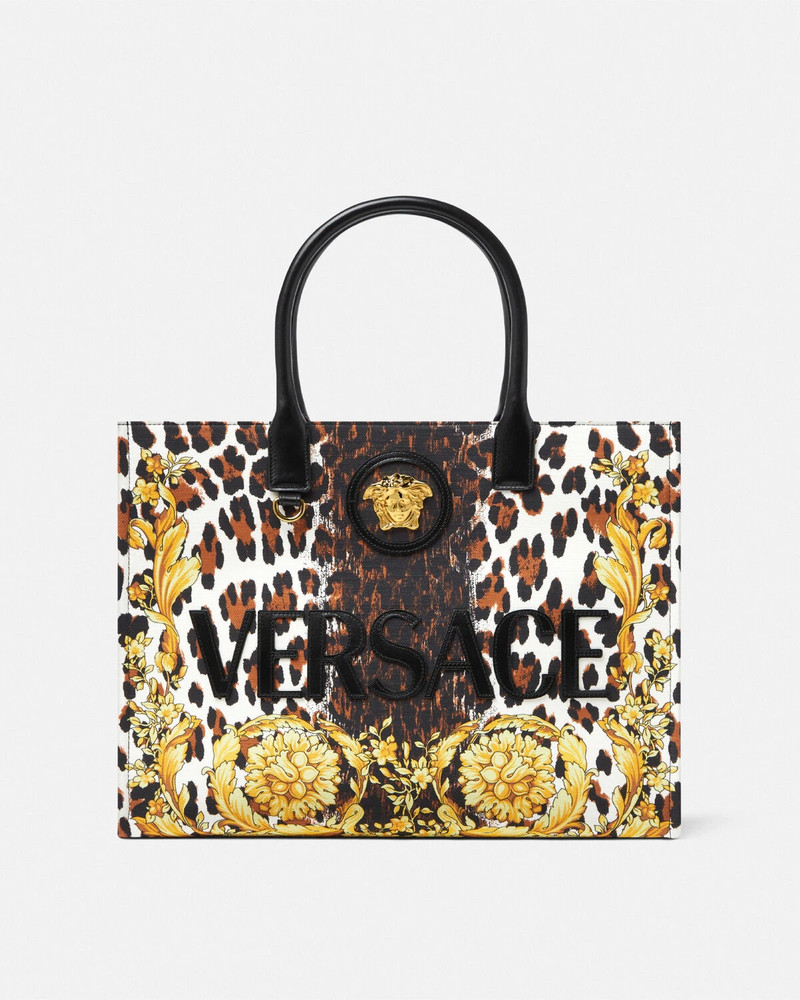 Wild Barocco Canvas Large Tote Bag 1
