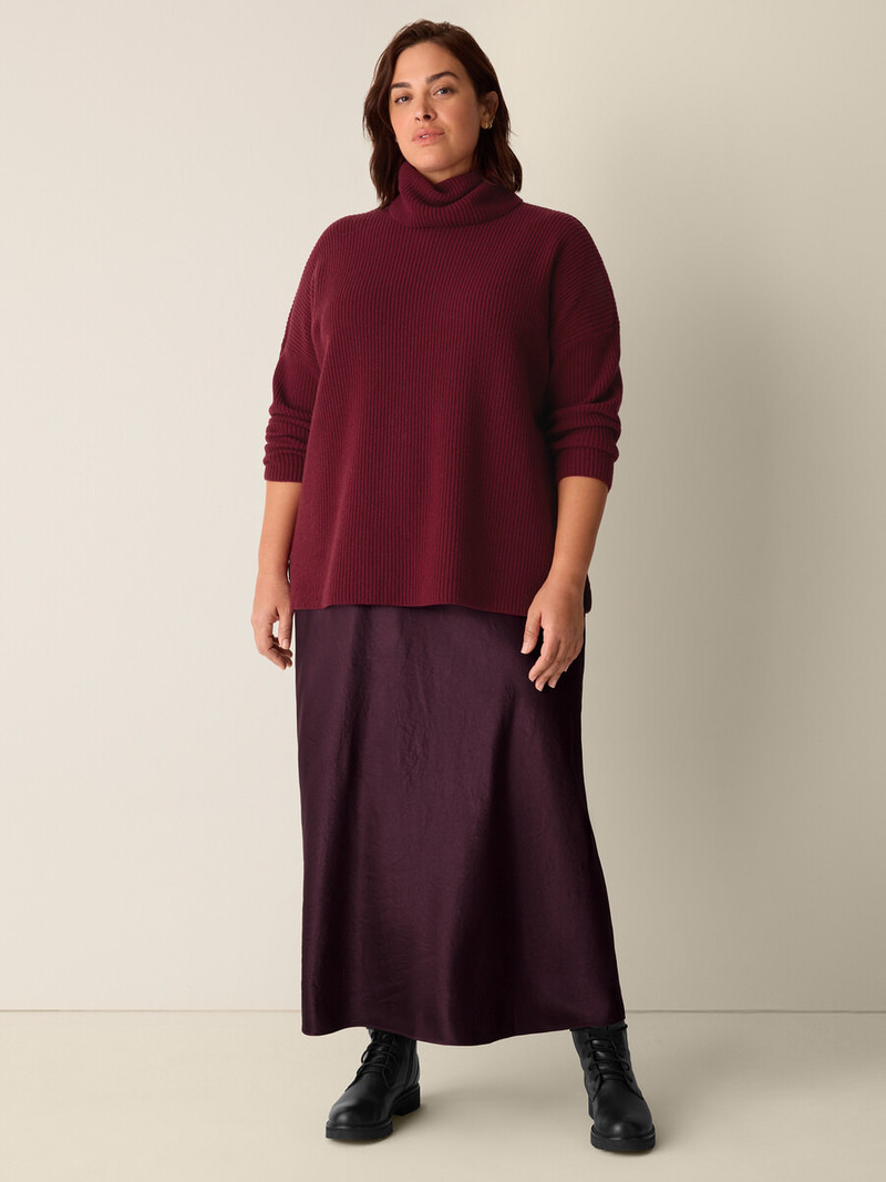 Recycled Wool Cashmere Turtleneck Top 6